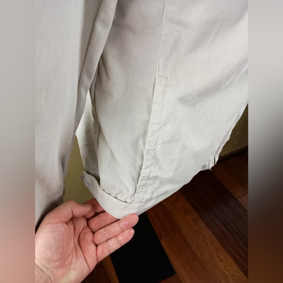 Nice Collective Beige Tailored Cotton Jacket - XL - Picture 7 of 9